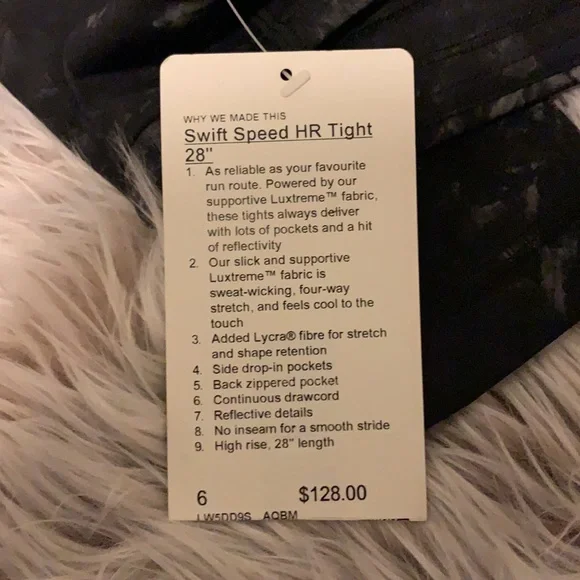 Lululemon swift speed hr tight 28” - Picture 7 of 7